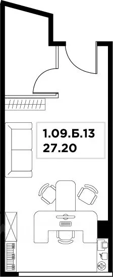 Офис в Москва ул. Маршала Прошлякова, 23 (27 м) - Фото 2