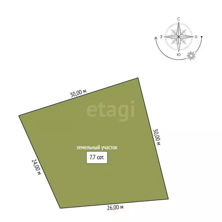Участок в Амурская область, Благовещенск (7.7 м) - Фото 0
