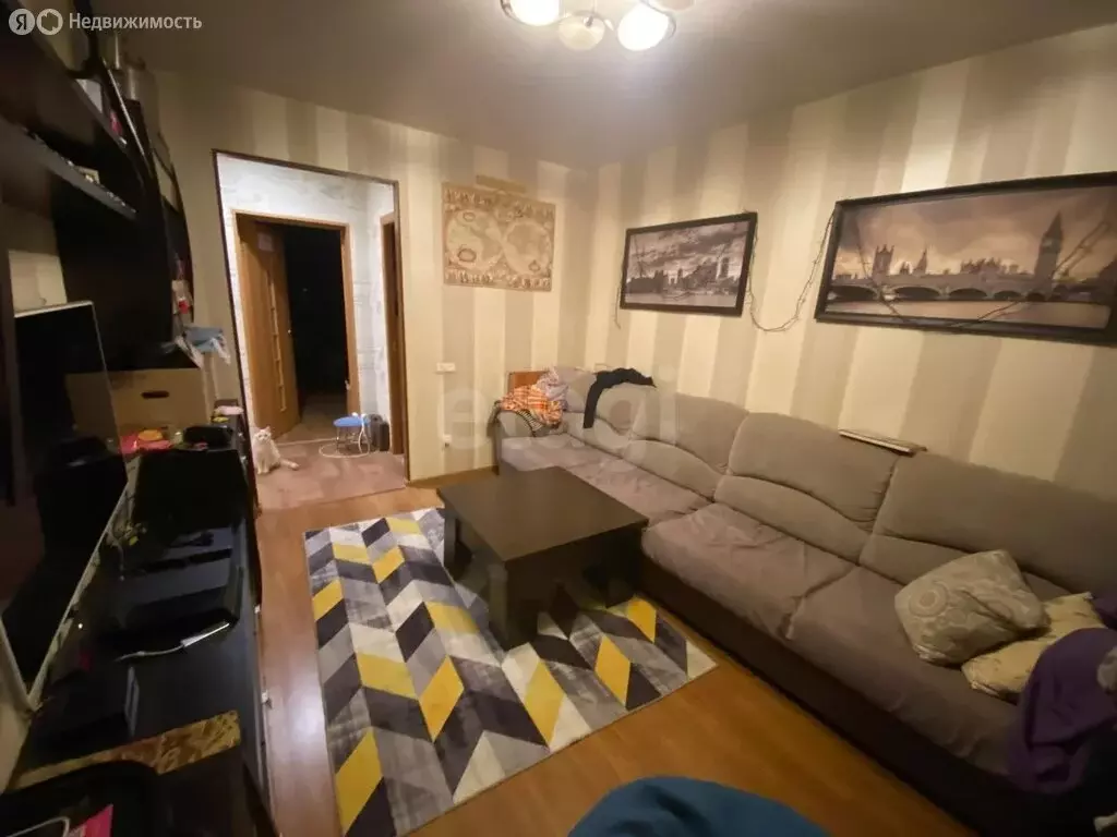 3-комнатная квартира: Бородинский, Трудовая улица, 6 (67 м) - Фото 1