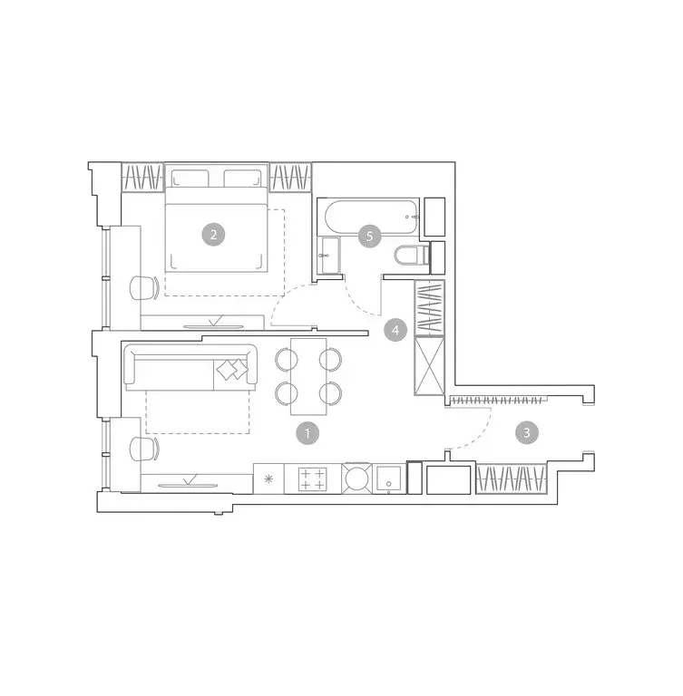 2-комнатная квартира: Москва, улица Миклухо-Маклая, 23 (41 м) - Фото 2