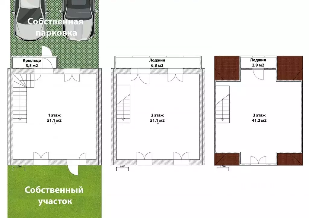 Таунхаус в Ленинградская область, Кириши ул. Нефтехимиков, 102/9 (100 ... - Фото 2