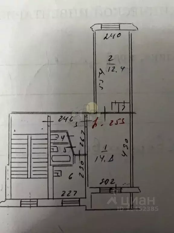 2-к кв. Иркутская область, Иркутск Первомайский мкр, 75 (41.0 м) - Фото 2