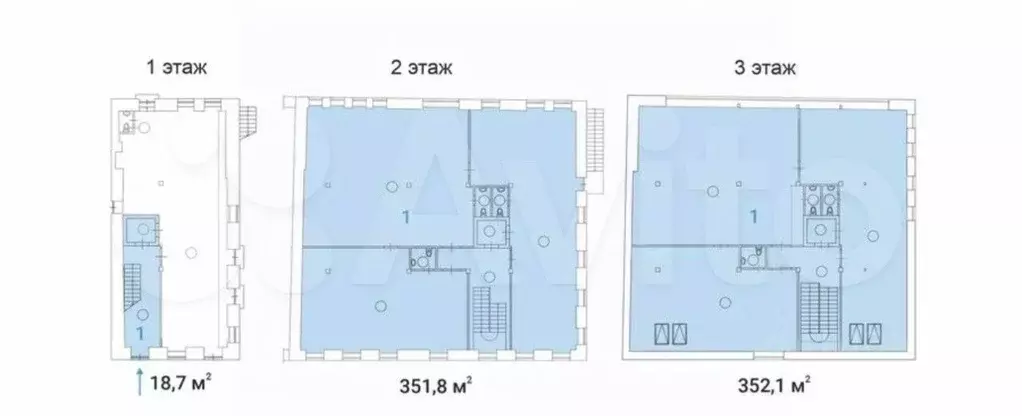 Офис в Москва Долгоруковская ул., 32 (722 м) - Фото 0