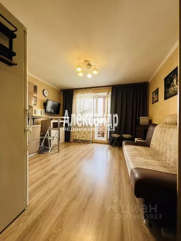 Студия Ленинградская область, Всеволожский район, пос. Бугры ул. ... - Фото 1