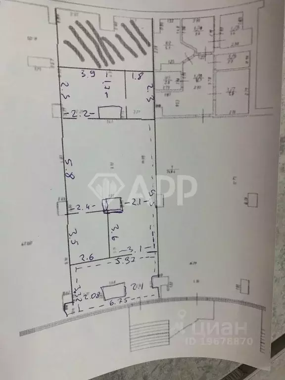 Помещение свободного назначения в Татарстан, Казань просп. Ямашева, 76 ... - Фото 2