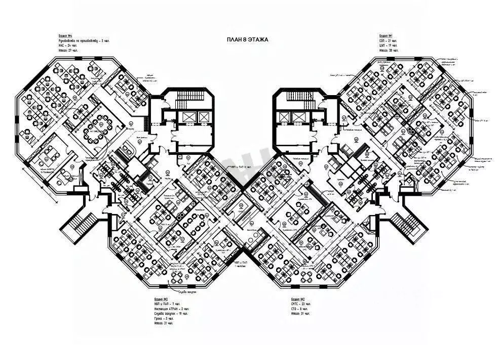Помещение свободного назначения в Москва Международное ш., 28БС1 (1100 ... - Фото 2