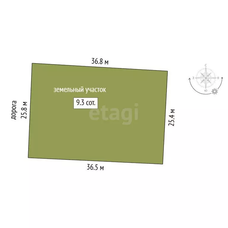 Участок в Тюменская область, Нижнетавдинский муниципальный округ, СНТ ... - Фото 1