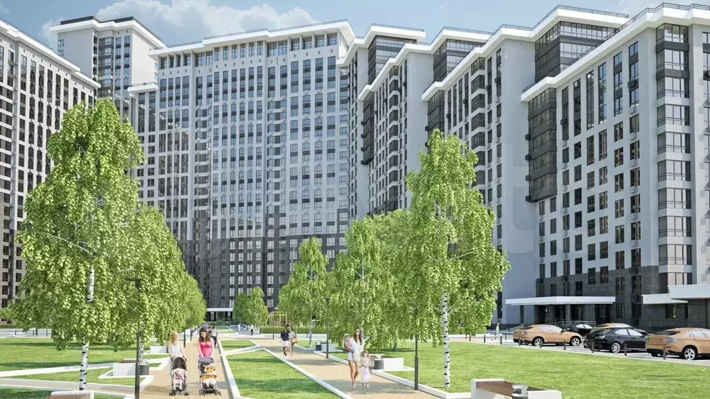 Квартира-студия, 25 м, 1/22 эт. - Фото 0