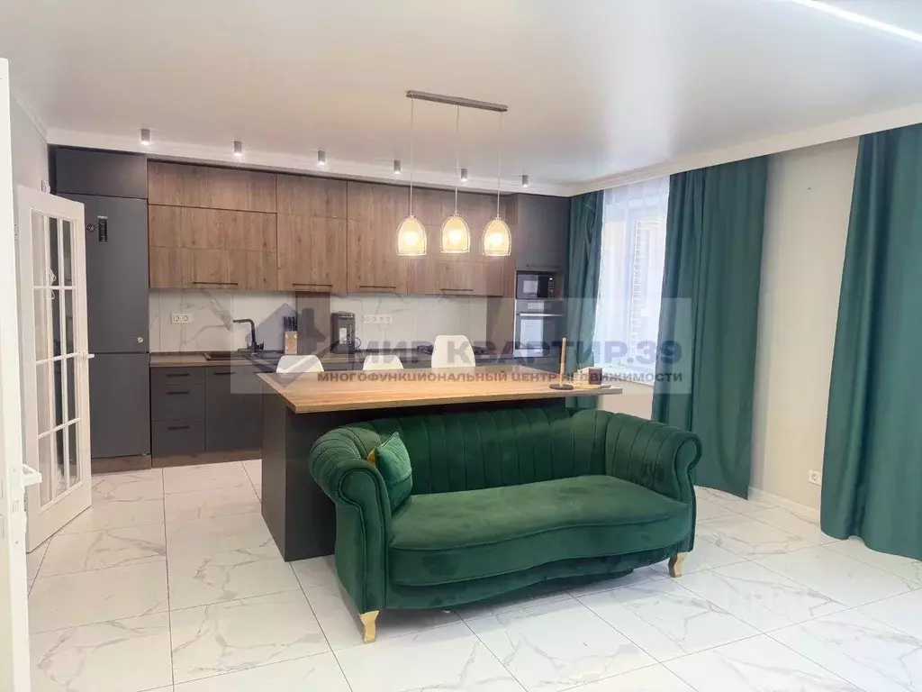 3-к кв. Калининградская область, Калининград Новгородская ул., 3Ак2 ... - Фото 1