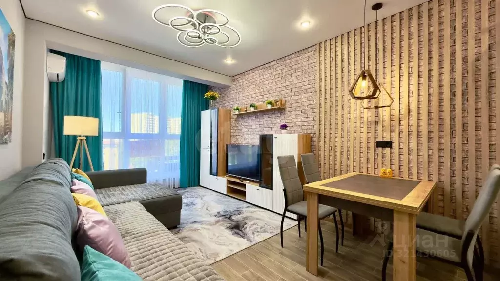 1-к кв. Краснодарский край, Анапа пер. Александрийский, 6 (44.2 м) - Фото 1