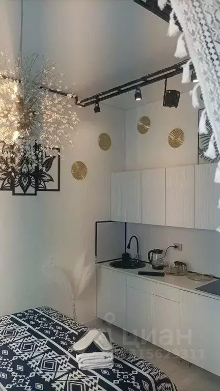 Студия Санкт-Петербург ул. Струве, 12к1 (28.0 м) - Фото 1