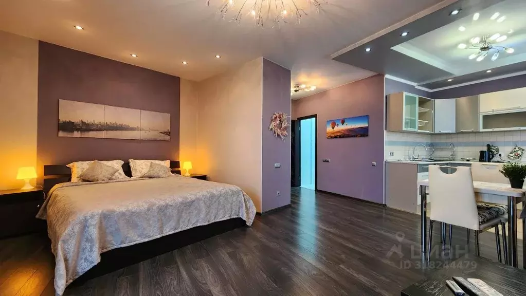1-к кв. Татарстан, Казань ул. Хади Такташа, 41 (43.0 м) - Фото 0