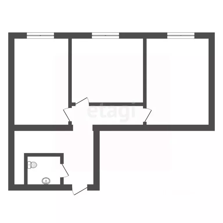 Офис в Ханты-Мансийский АО, Ханты-Мансийск ул. Энгельса, 26 (48 м) - Фото 0