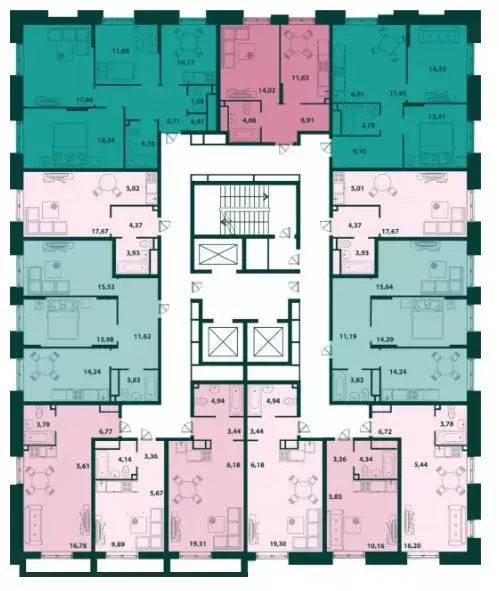 3-к кв. Ульяновская область, Ульяновск 19-й мкр, Аквамарин-2 жилой ... - Фото 2