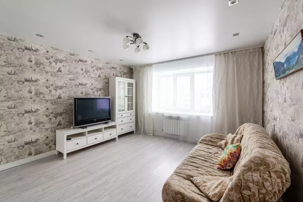 1-к кв. Томская область, Томск просп. Мира, 13/3 (45.7 м) - Фото 2