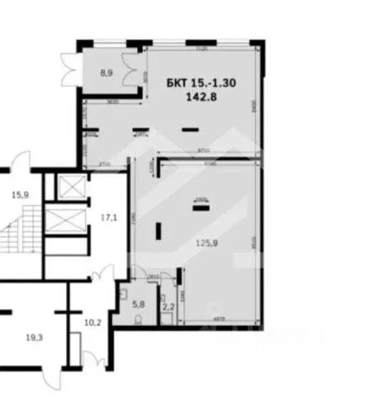 Торговая площадь в Московская область, Ленинский городской округ, пос. ... - Фото 1