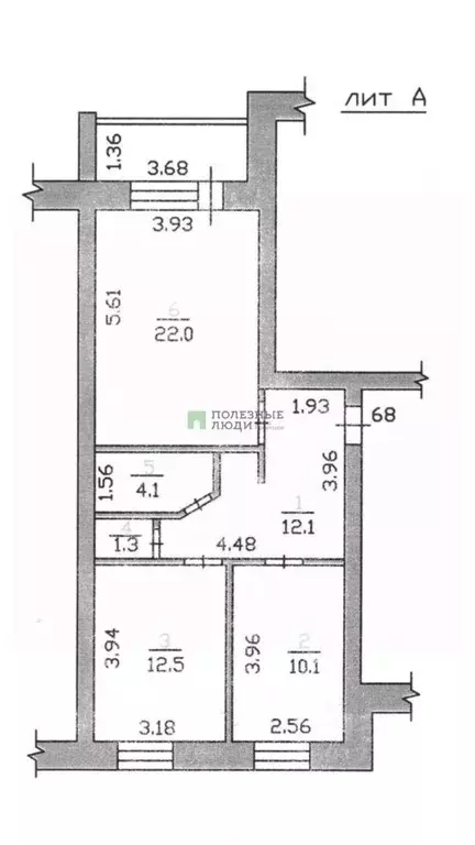 2-к кв. Орловская область, Орел Грузовая ул., 121 (62.1 м) - Фото 2