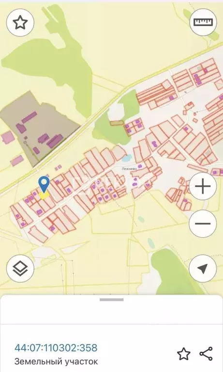 Участок в Костромская область, Костромской район, Середняковское ... - Фото 2
