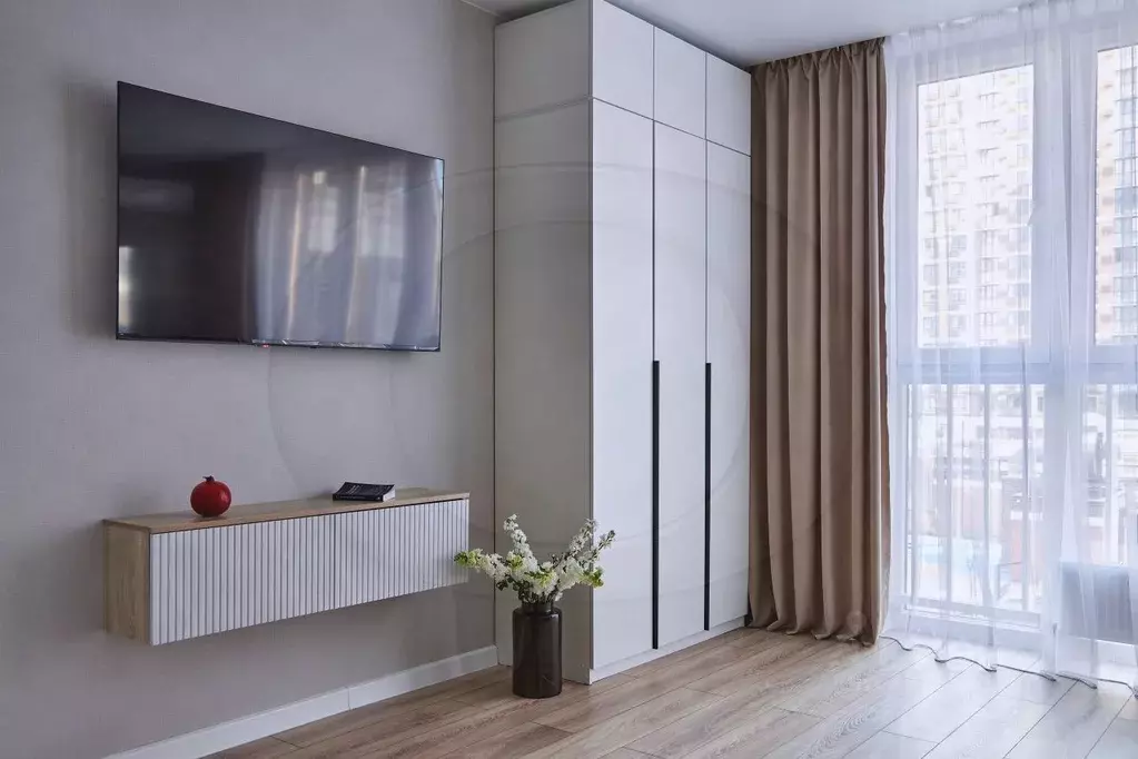 Студия Краснодарский край, Сочи ул. Искры, 66/9к2 (30.8 м) - Фото 1