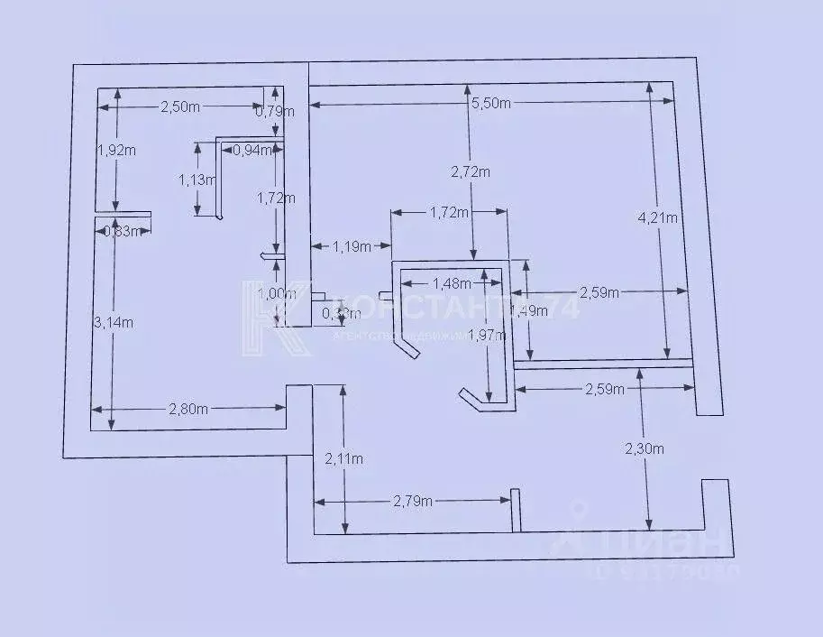 Дом в Челябинская область, Миасс Ветренная ул., 13 (81 м) - Фото 2