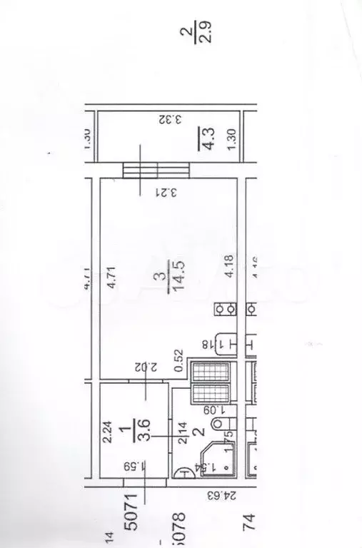 Квартира-студия, 26 м, 17/24 эт. - Фото 0