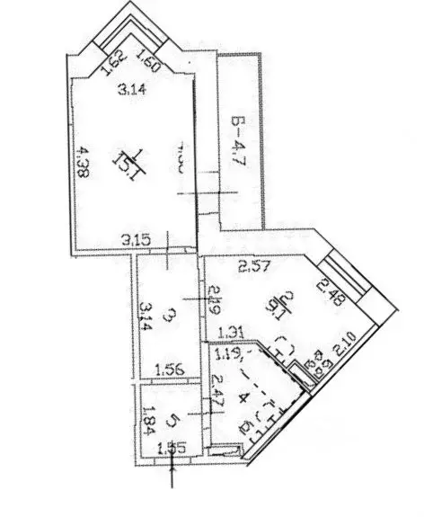 1-к кв. Санкт-Петербург Ленская ул., 6к5 (36.5 м) - Фото 1