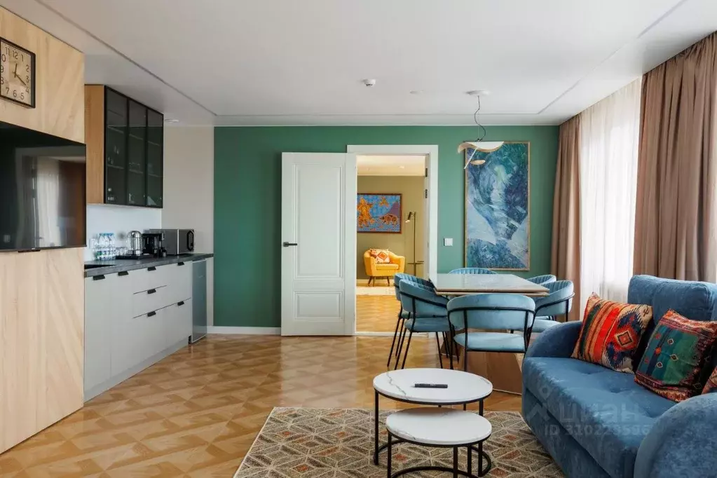 1-к кв. Коми, Сыктывкар Коммунистическая ул., 67 (92.0 м) - Фото 2