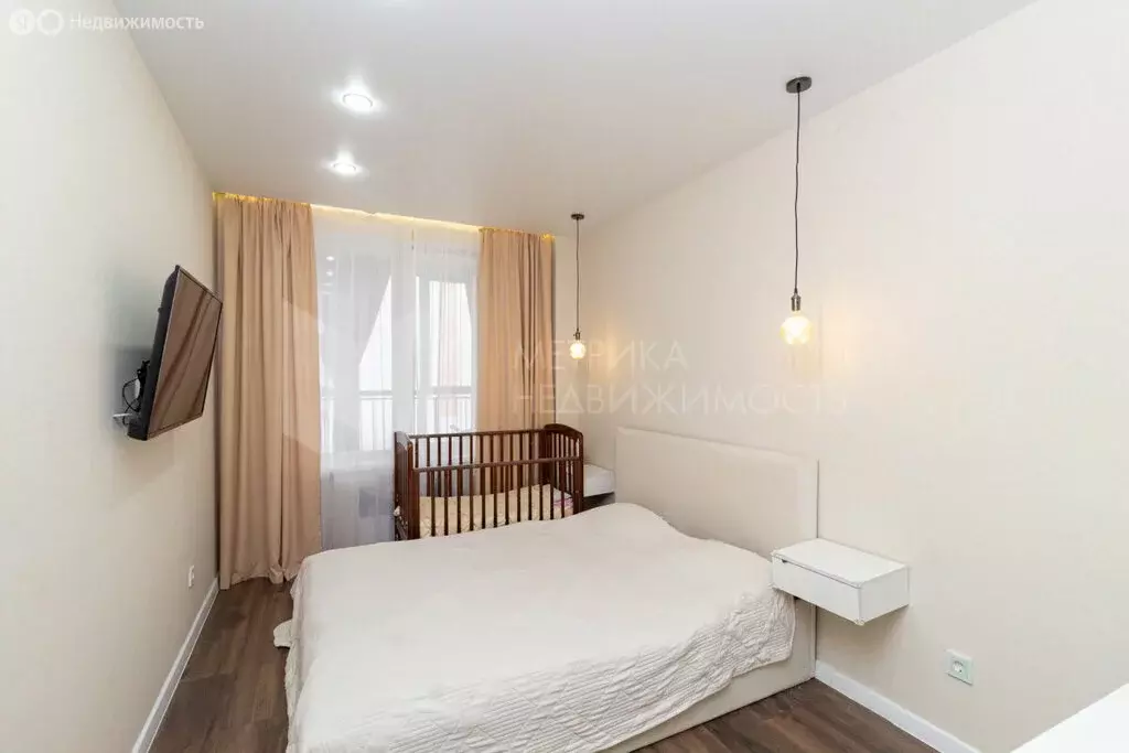 1-комнатная квартира: Тюмень, улица Николая Никитина, 6 (38.5 м) - Фото 2