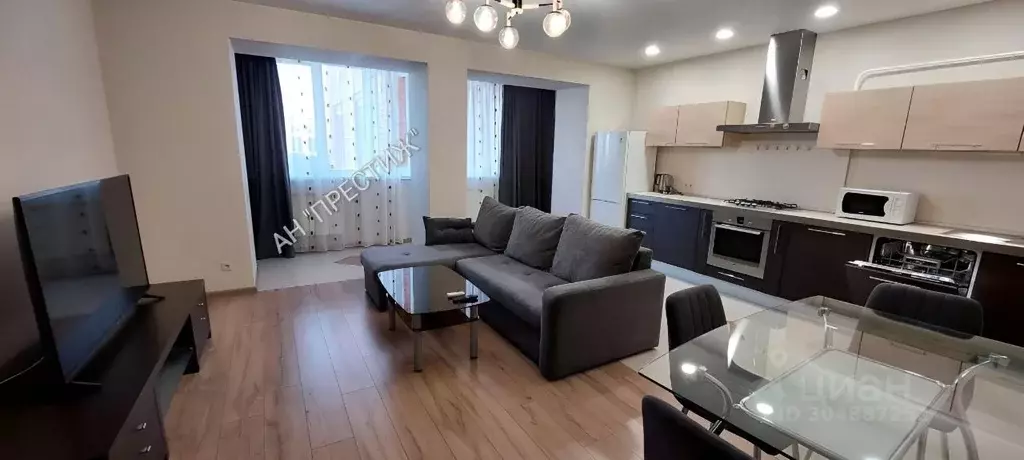 2-к кв. Башкортостан, Уфа ул. Пушкина, 82 (74.3 м) - Фото 0