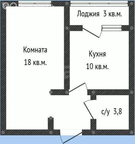 1-комнатная квартира: Краснодар, улица Западный Обход, 65/2 (37.5 м) - Фото 0