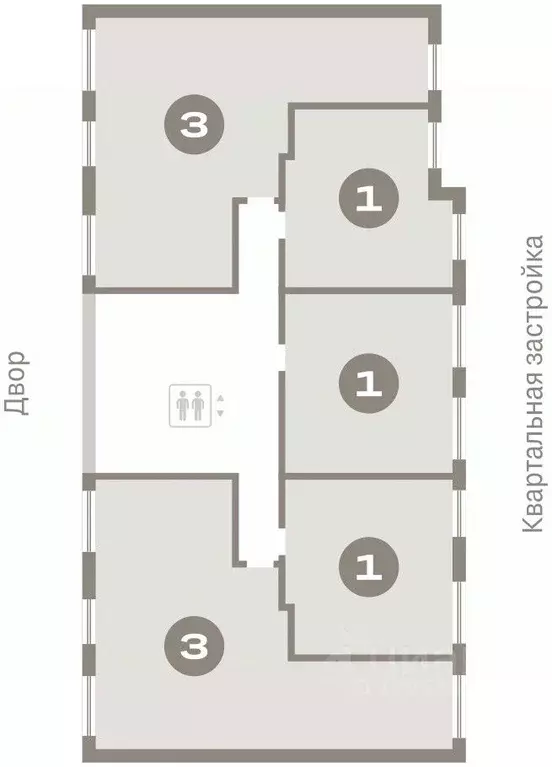 1-к кв. Омская область, Омск  (42.76 м) - Фото 1