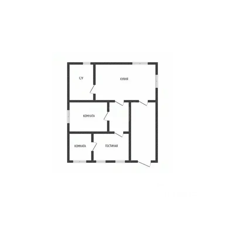 Дом в Белгородская область, Прохоровка рп ул. Карла Маркса, 26 (75 м) - Фото 1