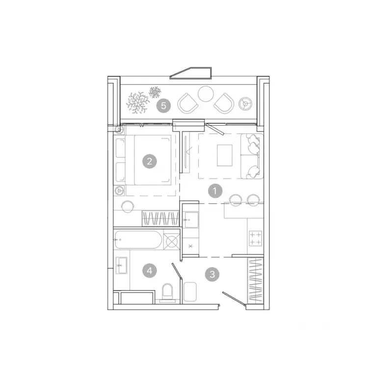 2-к кв. Москва ул. 8-я Соколиной Горы, 26 (33.3 м) - Фото 0