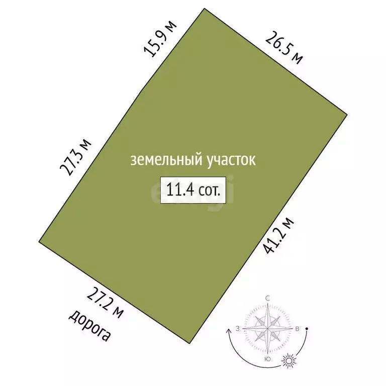 Участок в Лозовое, СТ Урожай-2 (11.36 м) - Фото 1
