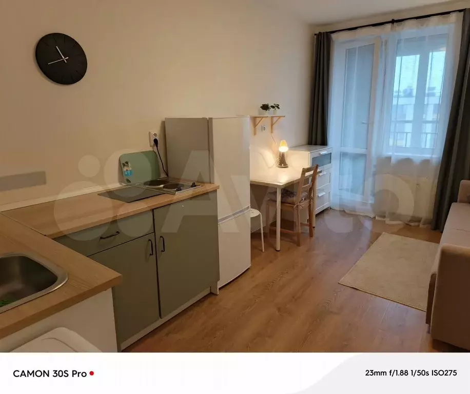 Квартира-студия, 22,6 м, 17/23 эт. - Фото 1