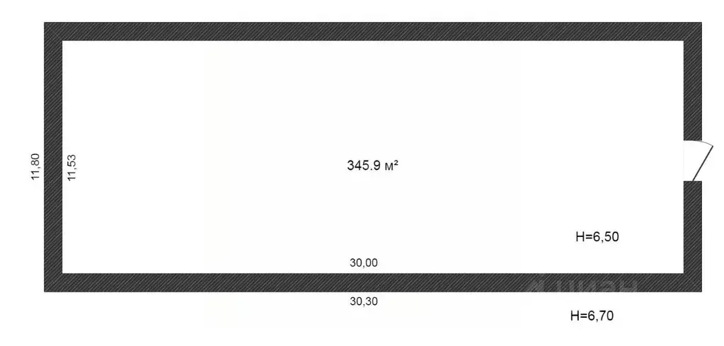 Склад в Ямало-Ненецкий АО, Новый Уренгой ул. Южная магистраль, 1 (840 ... - Фото 2