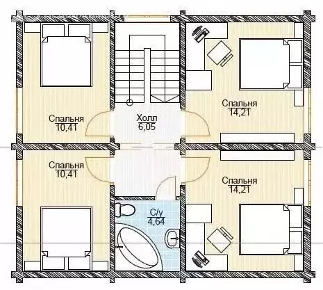 Дом в Конаково, садоводческое некоммерческое товарищество ГРЭС-7, 7-я ... - Фото 2