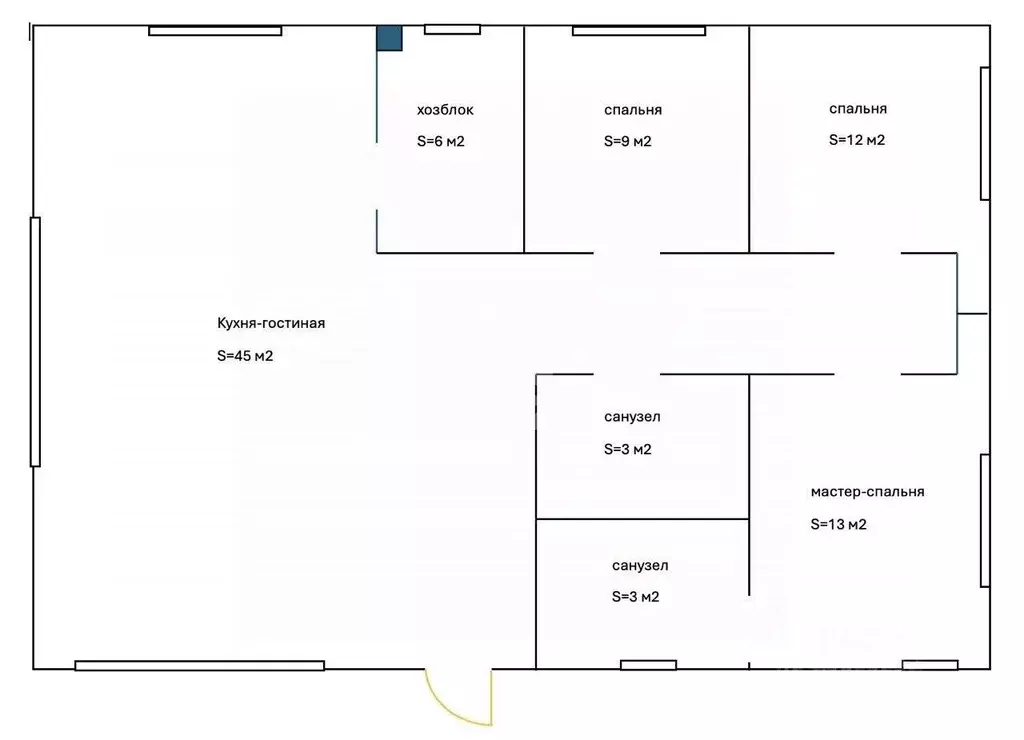 Дом в Рязанская область, Рязанский район, Варсковское с/пос, пос. ... - Фото 2