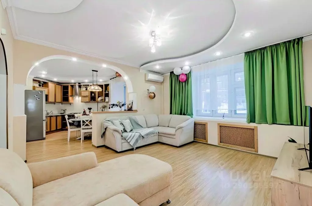 1-к кв. Татарстан, Казань ул. Калинина, 5 (105.0 м) - Фото 1