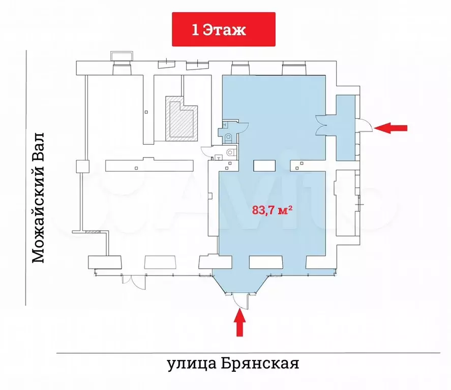 Продажа Помещения на Брянской - 83,7 м - Фото 0