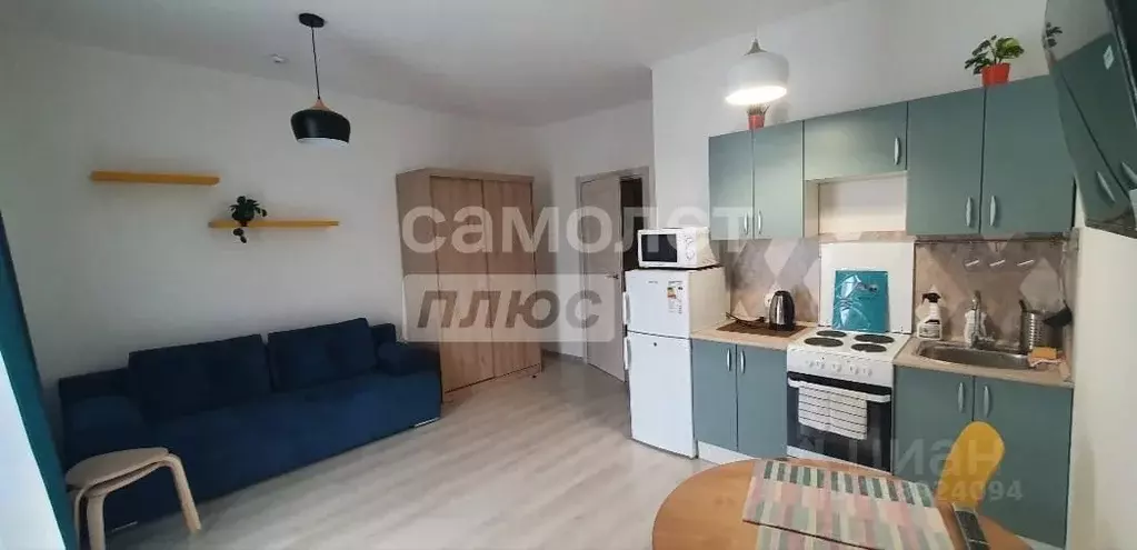Студия Санкт-Петербург ул. Верхне-Каменская, 3к1 (24.3 м) - Фото 0