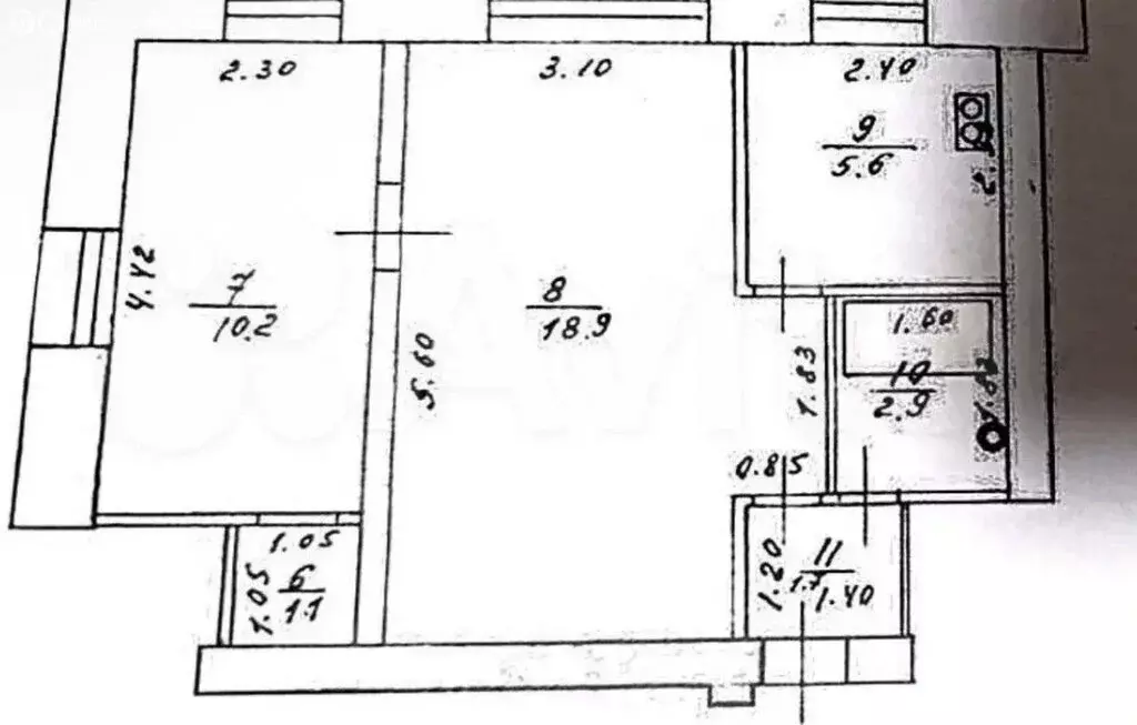 2-комнатная квартира: Киров, Северо-Садовая улица, 14 (40.4 м) - Фото 1