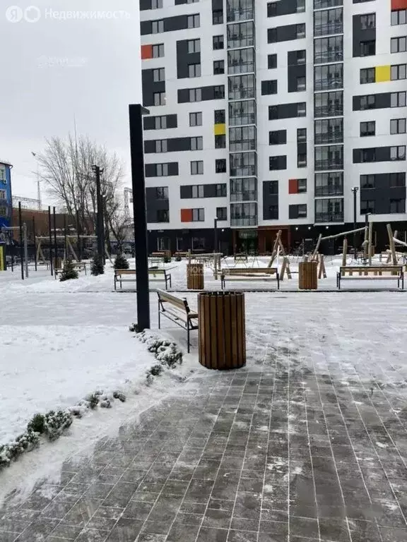 Квартира-студия: Тюмень, Профсоюзная улица, 63к1 (33.9 м) - Фото 2