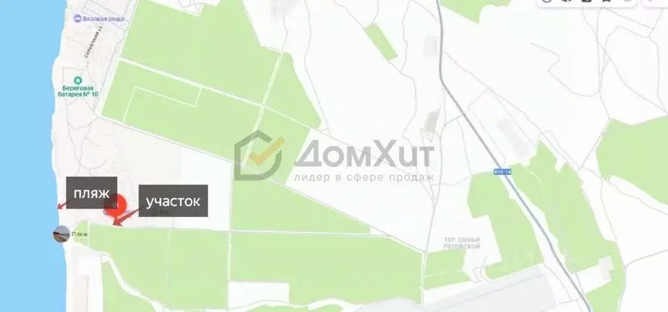 Участок в Севастополь Берег садовое товарищество,  (5.5 сот.) - Фото 1