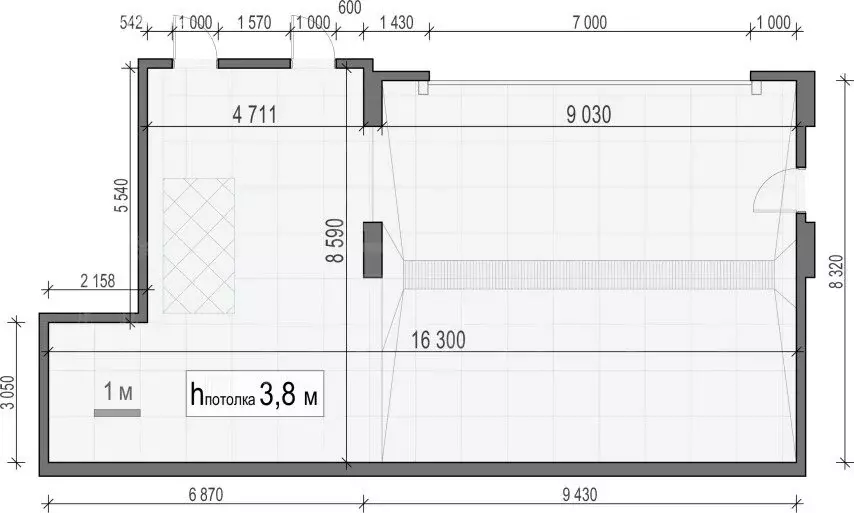 Помещение свободного назначения (122.6 м) - Фото 2