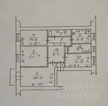 5-к кв. Новгородская область, Великий Новгород Большая Московская ул., ... - Фото 2