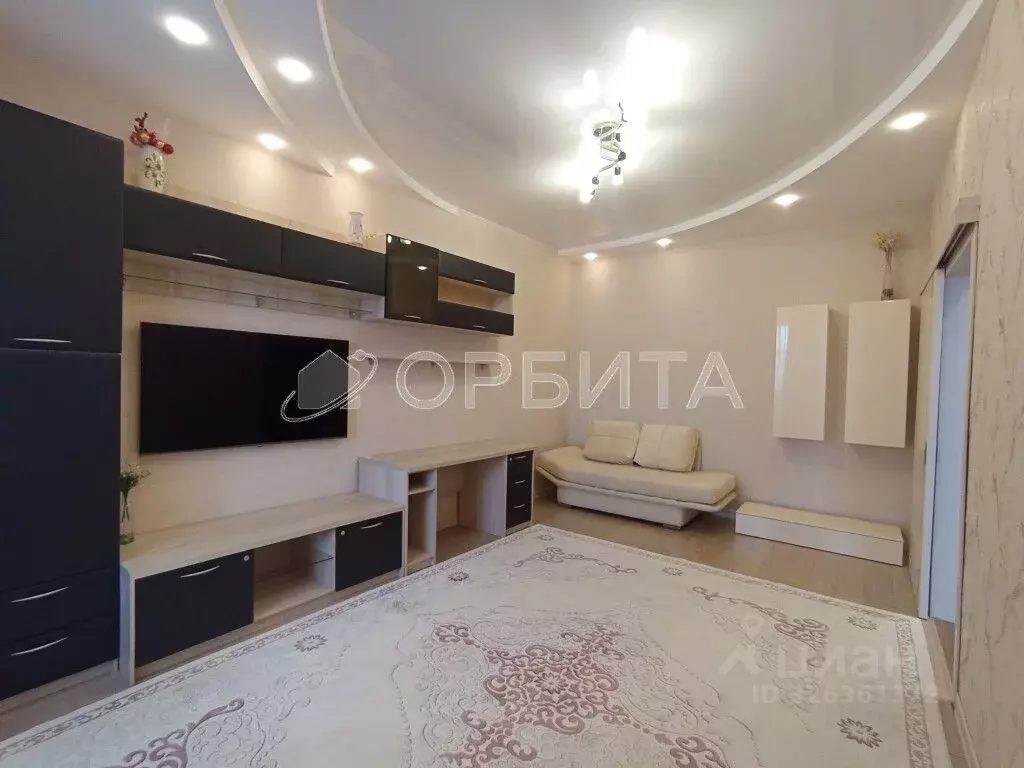 1-к кв. Тюменская область, Тюмень 6-й мкр, ул. Валерии Гнаровской, ... - Фото 2