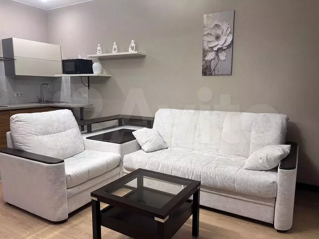 Квартира-студия, 35 м, 17/19 эт. - Фото 1
