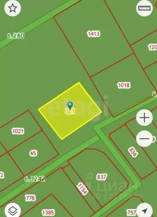 Участок в Калужская область, Калуга ул. Угорская (8.0 сот.) - Фото 2