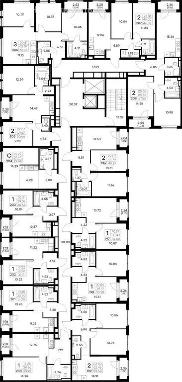 1-комнатная квартира: Владимир (39.92 м) - Фото 1